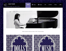 Tablet Screenshot of lauracasale.com